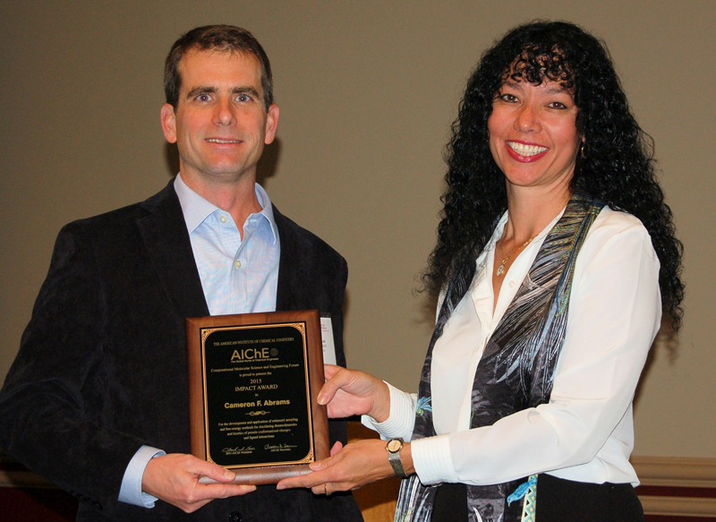 Cameron Abrams AICHE Impact Award 2015